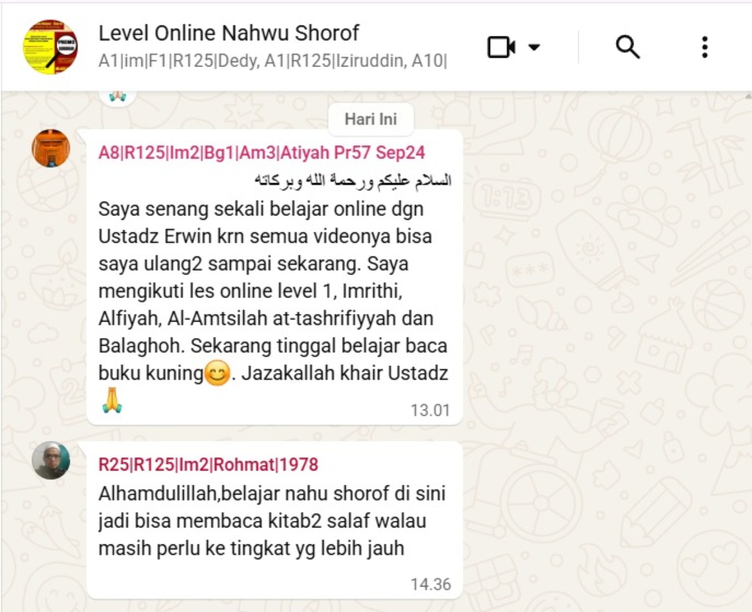 Testimoni santri 1