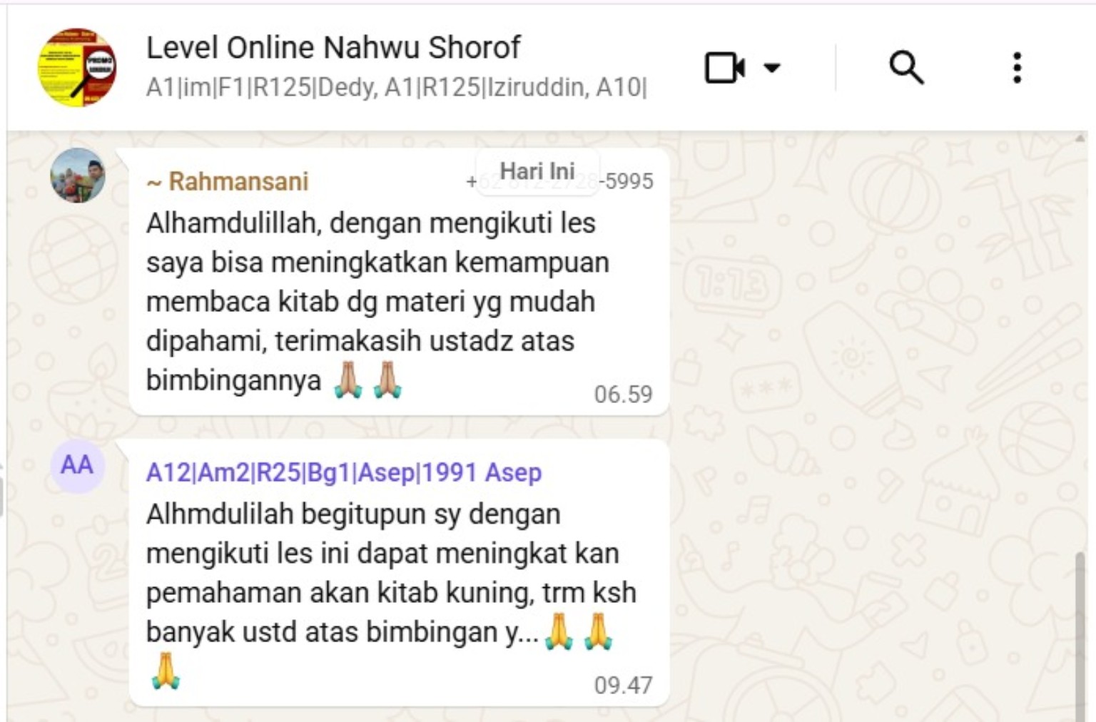 Testimoni santri 2