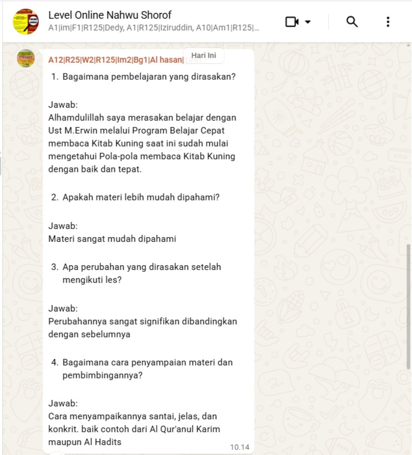 Testimoni santri 3